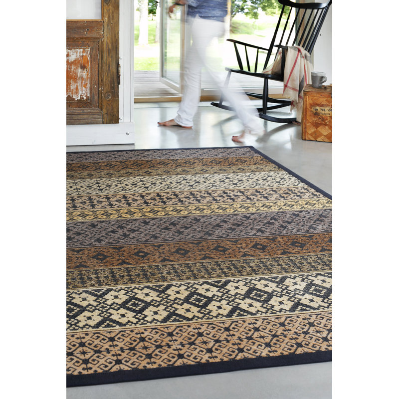 Overstreet Geometric Hand Woven Area Rug, Rectangle 160 x 230cm