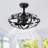 Hot Sell Industrial Ceiling Fan Light Kit For Living Room Bedroom Kitchen And Bladeless Caged Ceiling Fan With Lights-841235309