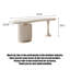 Bureau français en bois massif irrégulier de luxe French Light-4302214