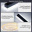 Matte Black Integrated LED Outdoor Sconce
