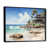 Black Floater Framed