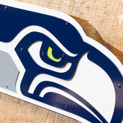 Seattle Seahawks Layered Metal Wall Art