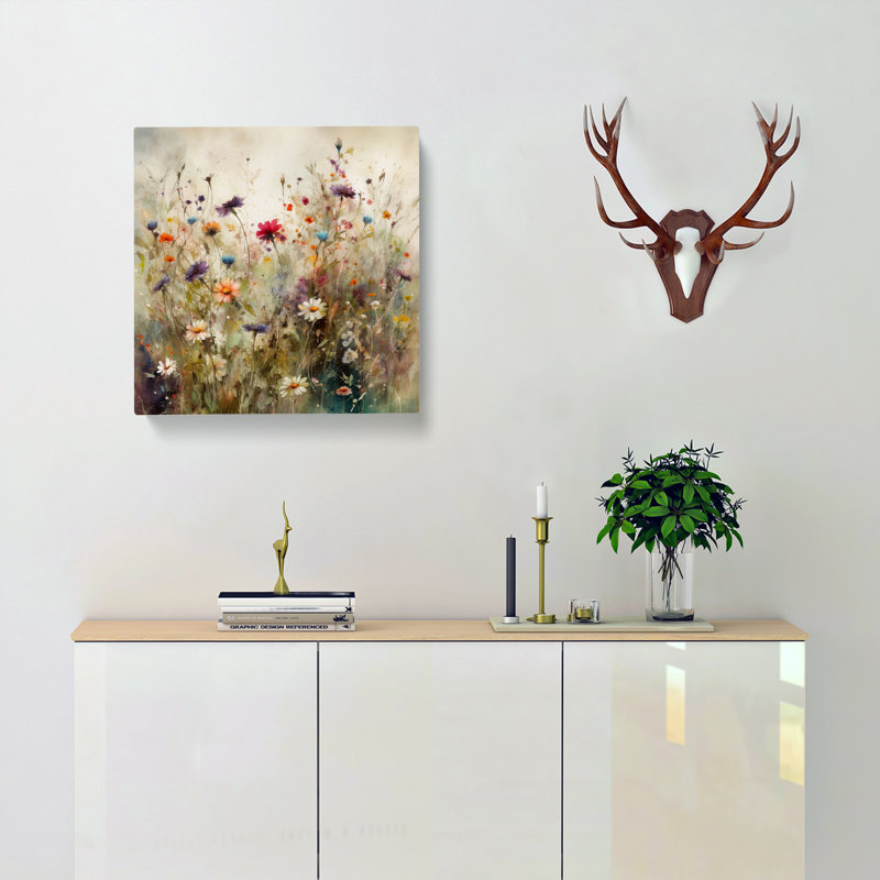 Meadow - Wrapped Canvas, 50cm H x 50cm W x 3cm D