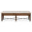 Extendable Trestle Dining Table With Upholstered Benches-1743866891