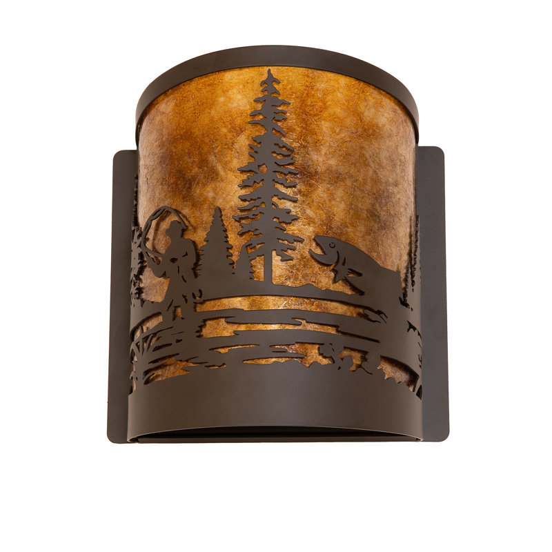 1 - Light Flush Mounted Sconce