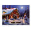 « cowboy christmas », reproduction d’impression sur toile tendue-31284483
