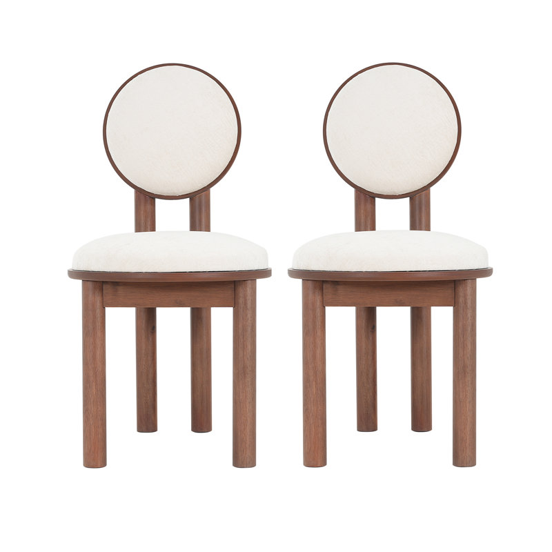 Chaises de salle à manger Thaddeus, Noyer