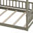 Space-Saving Queen Over Queen Bunk Bed With Ladder & Guardrails-1127610136