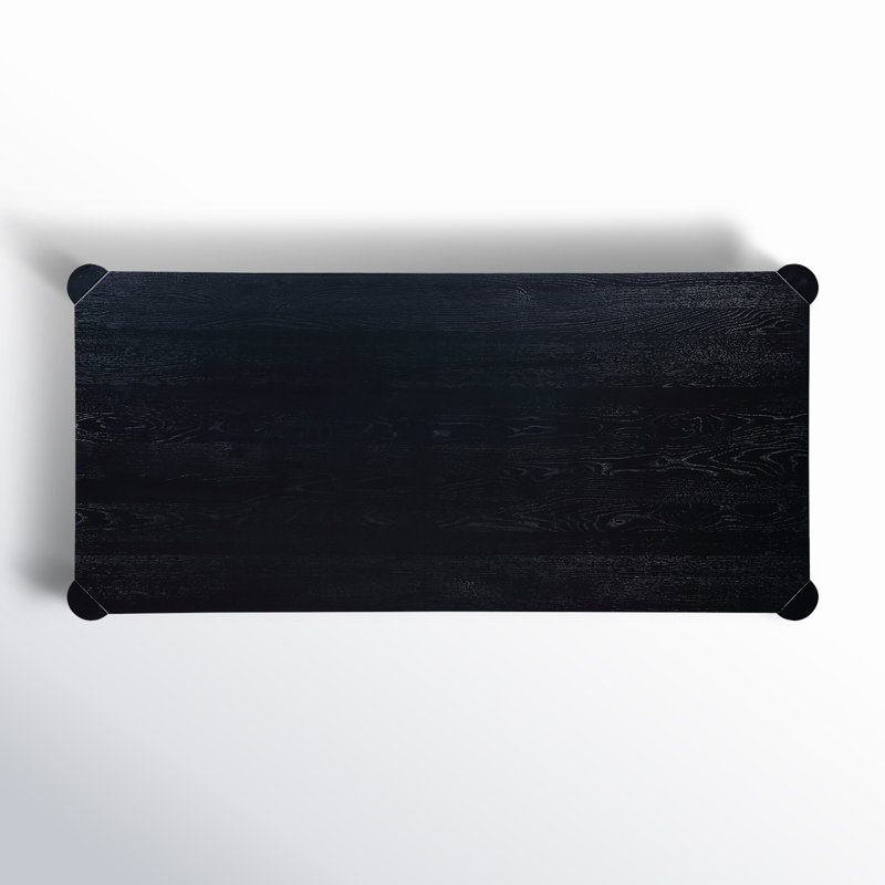 Channing Dining Table, 36" W x 76" L, Black