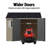 Avondale Wood Storage Shed 10 ft. W X 8 ft. D (Professional Installation Available)-113449374