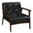 Black Faux Leather selected