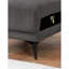 Chaise sans accoudoirs Pieds en acier de style contemporain avec coussin de dossier ajustable-2023382037