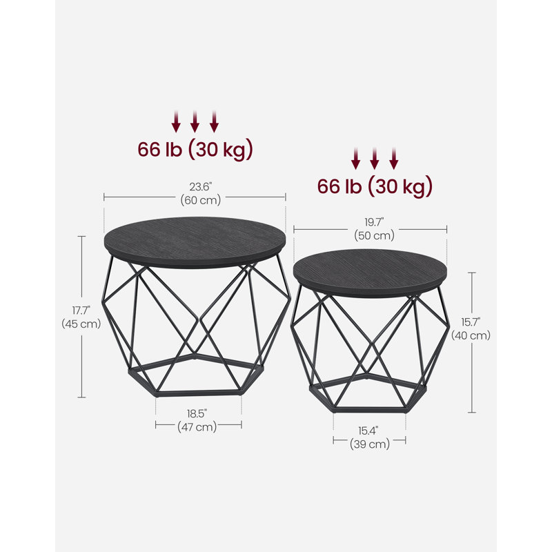 Alexej Coffee Table, Black