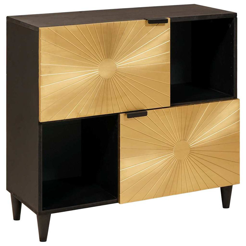 Solid Wood Rectangle Accent Chest
