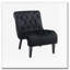 Chaise de salon en velours sans accoudoirs-1496763461