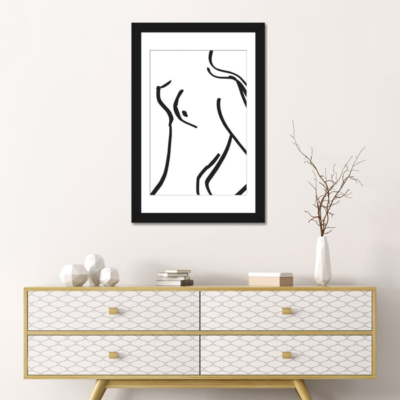 «My Fair Lady», impression sur toile, H 24 po x l 16 po x P 1 po, Papier d'art encadré noir, Blanc