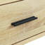 Table de chevet 1 tiroir Manraj-1400447710