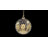 Orbis 4'' Handmade Geometric Metal Ball Ornament-46478626