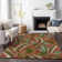 Premium Machine Washable Cerrito AMF196 Spice Rug
