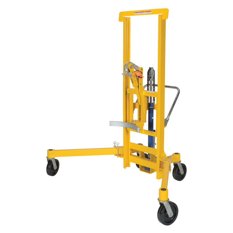 Dc Portable Drum Transporter, H 72,25 po x l 68,88 po x P 50 po