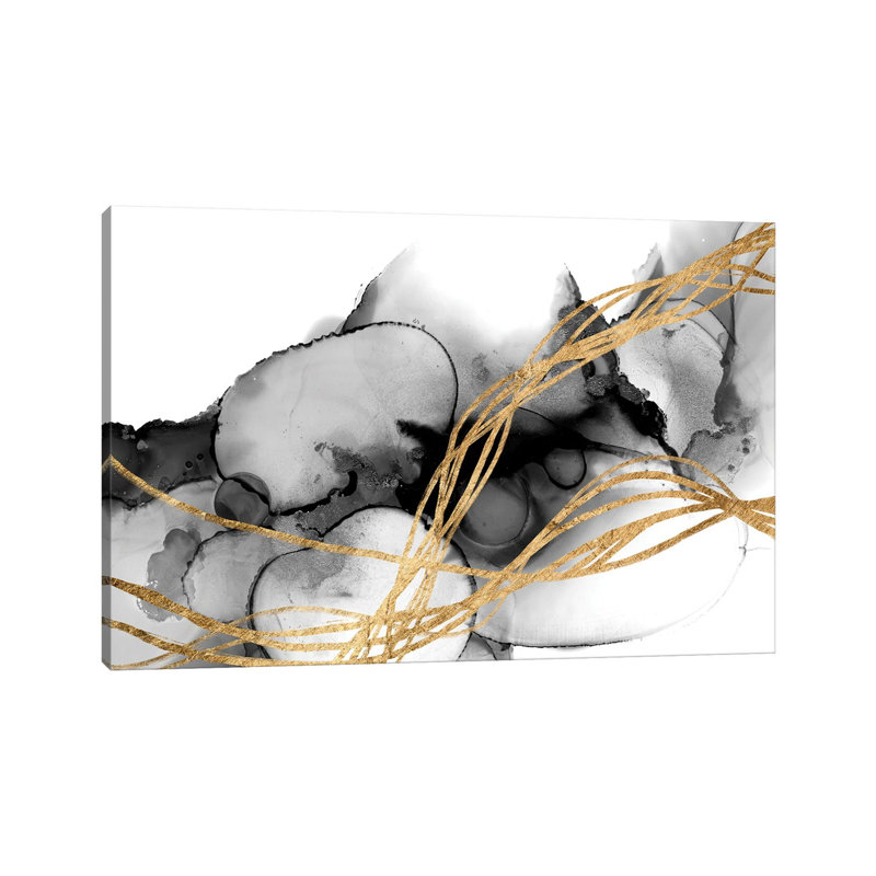 Matrix Undulation II by Jennifer Goldberger - Wrapped Canvas Painting, 101.6 cm H x 66.04 cm W x 3.175 cm D
