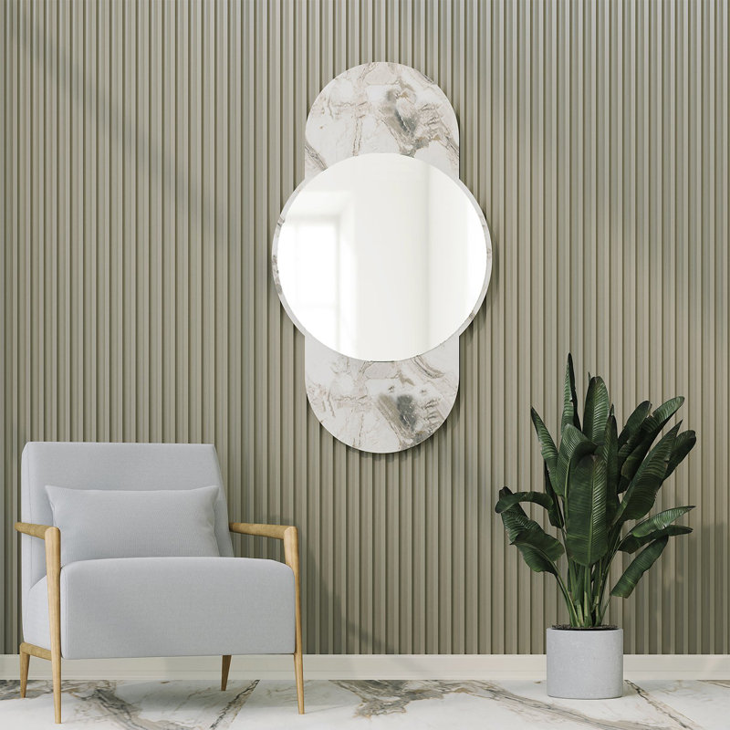 Bisou Round Wall Mirror