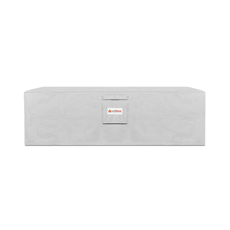 Aegean Rectangular Fire Pit Protective Cover with Drawstring