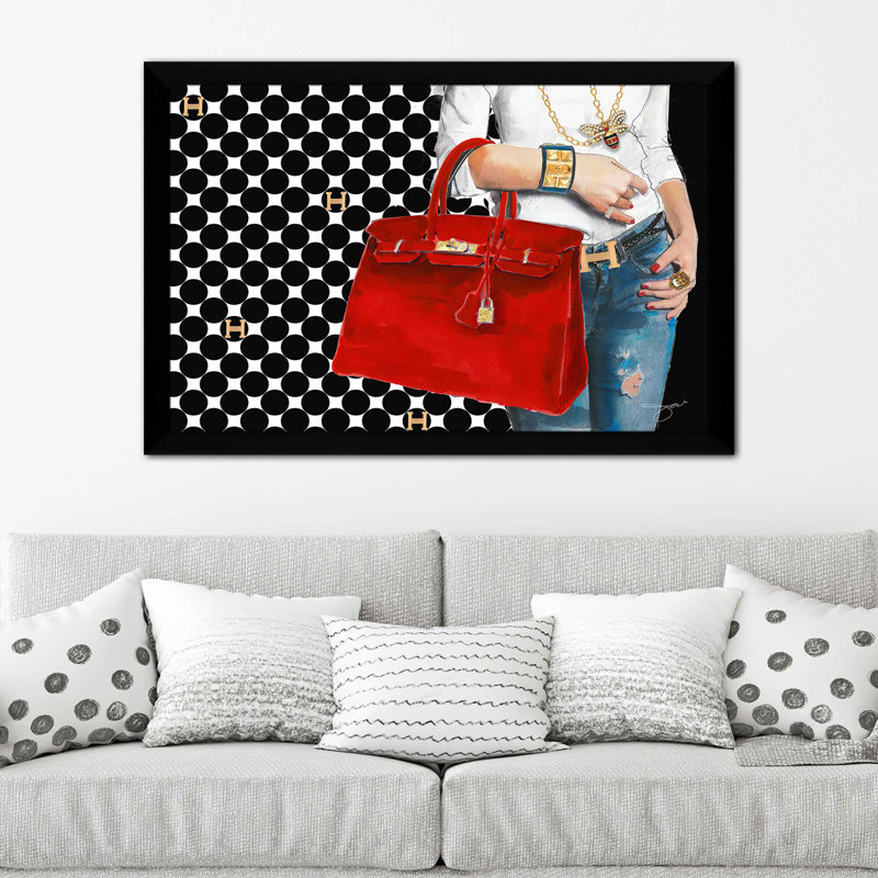 «Hermes Day» par By Jodi - impression, Cadre noir, H 27,5 po x l 39,5 po x P 0,75 po