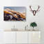 Winter in the Mountains - Wrapped Canvas-55305455