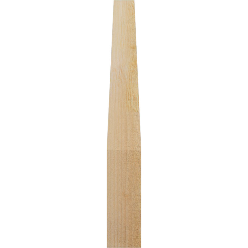 Attelle de genou Funston, Sapin de Douglas, Brute, H 36 po x l 4 po x P 28 po