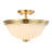 Cohin Glass Semi Flush Mount