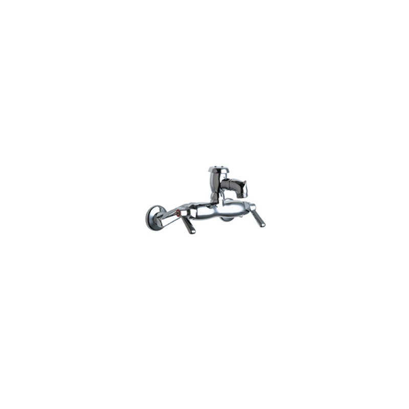 Wall Mount Garage Faucet, Chrome
