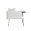 Chaise de loisir rembourrée avec tablette-1909364973