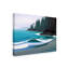 «Sandy Cove» par Etelca, impression sur toile tendue-27646022