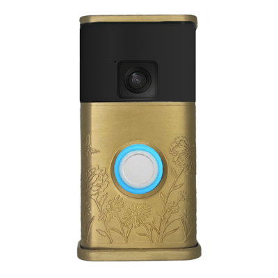 Couvre-sonnette de jardin vidéo - Compatible avec sonnette de porte (2024)