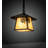 Jaliyah 1 - Light Craftsman Brown Lantern Pendant