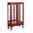 2 Doors Curio Cabinet With Tempered Glass Doors Cabinets With Mirrored Back Panel And Adjustable Shelves-1852791099-1875527227