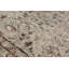 Tapis de la zone en laine 5 pi x 9 pi "one-of-kind" -noué la 1980 beige Overdyed