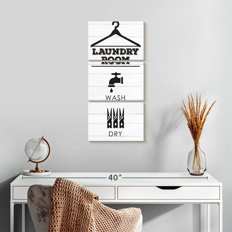 Laundry Shiplap V, 27" H x 12" W