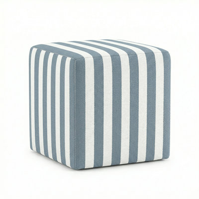 Berlin Gardens Lily Hive 16" Square Outdoor Pouf
