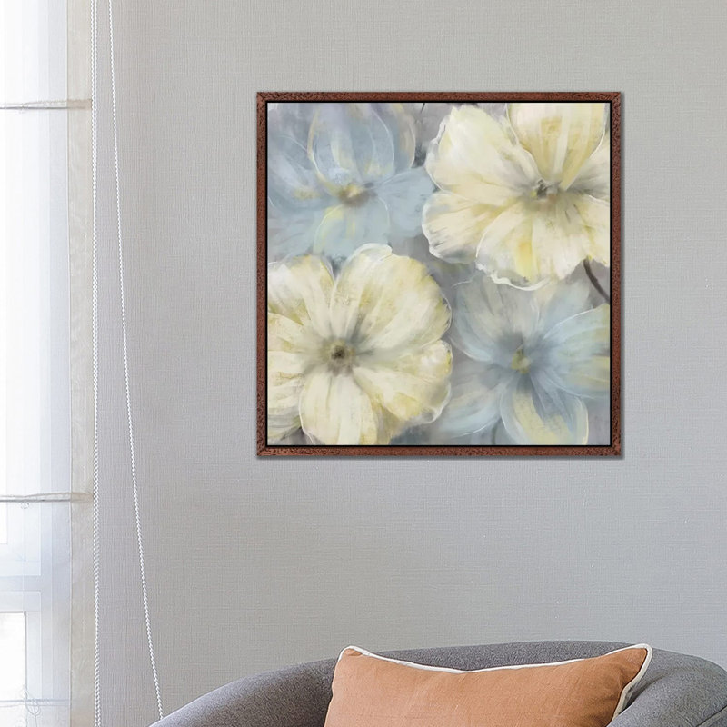 Duet II by Nan - Print on Canvas, Classic Brown Wood Framed, 66.04 cm H x 66.04 cm W