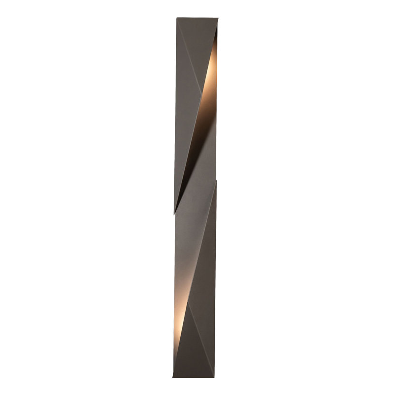 Carbon Aluminum Wall Light, Coastal Oil Rubbed Bronze, Left
