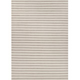 Textures Wool Striped Area Rug in Blue