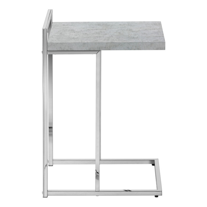 End Table, Accent Table, Side Table With Metal Frame