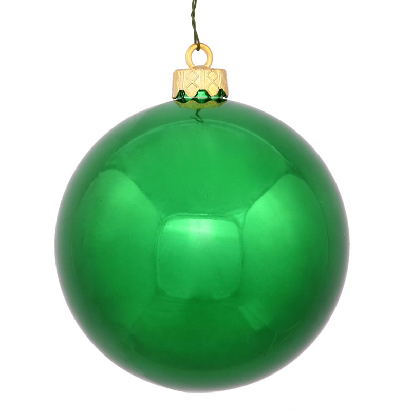 Ornement de Noël en forme de boule, Vert, H 15,75 po x l 15,75 po x P 15,75 po