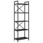 171 cm H x 56 cm W Steel Etagere Bookcase-1829901297