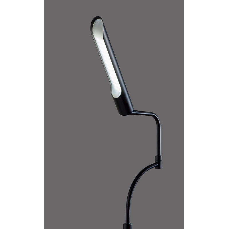 Mariner 66'' LED Smart Enabled Floor Lamp, Black