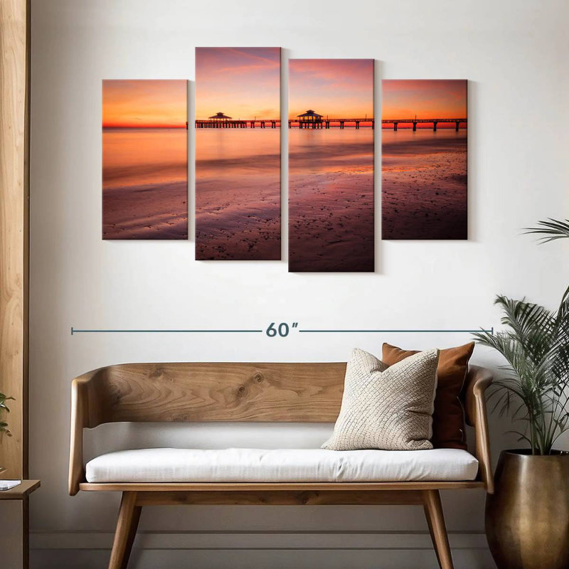 Nicci Panoramic Myers Beach Sunset