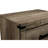 2 Drawer Nightstand For Bedroom - Solid Wood In Brown Rustic With Element Furniture