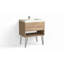 Modo 30" W Freestanding Single Bathroom Vanity with Dawson Leg-486343176-486343179-486343178